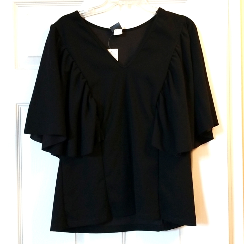 Woman's  Plus Size Fashion  Top